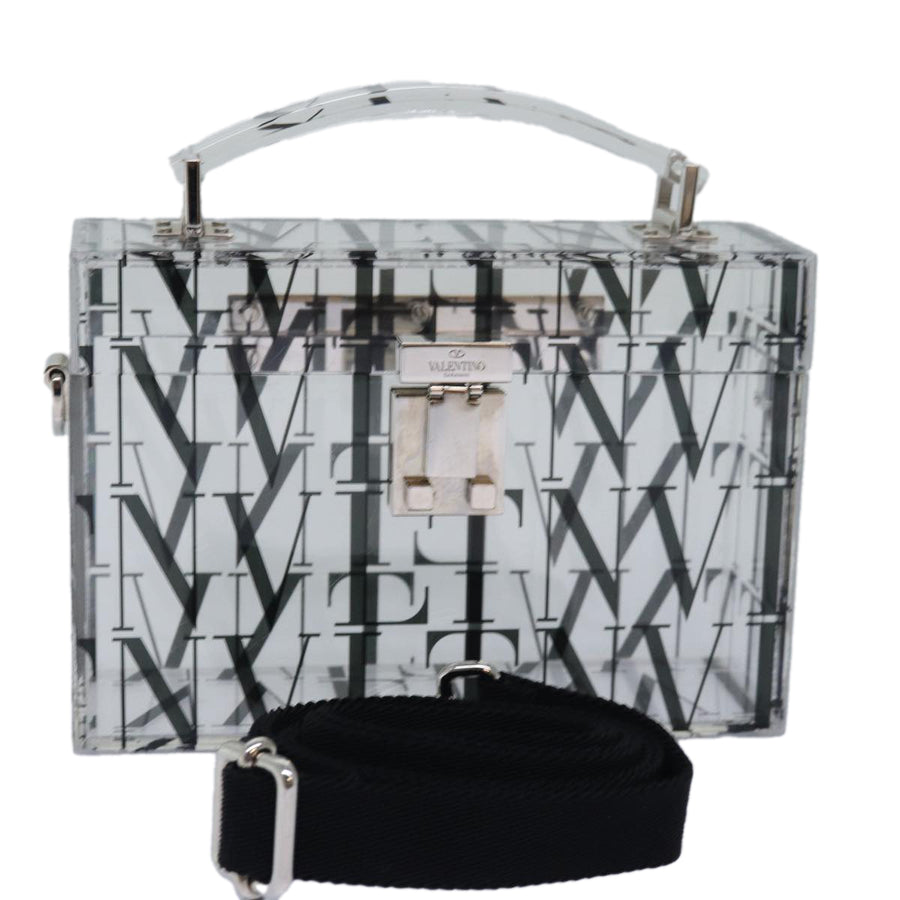 Valentino Rockstud Transparent Box Bag