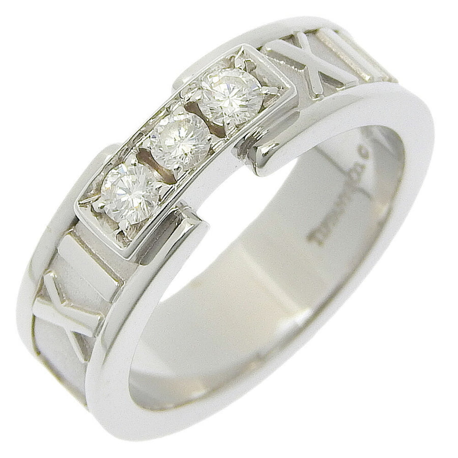 Tiffany & Co. Atlas 3Row Diamond Band Ring