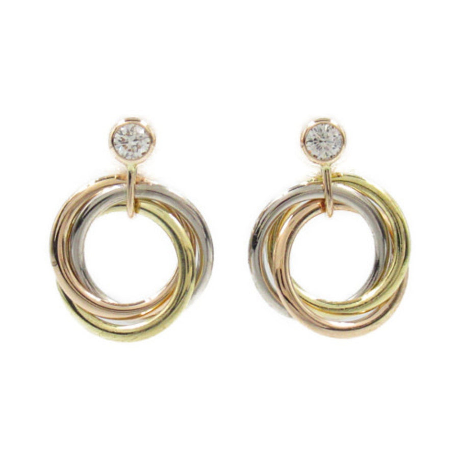 Cartier Trinity Diamond Earrings