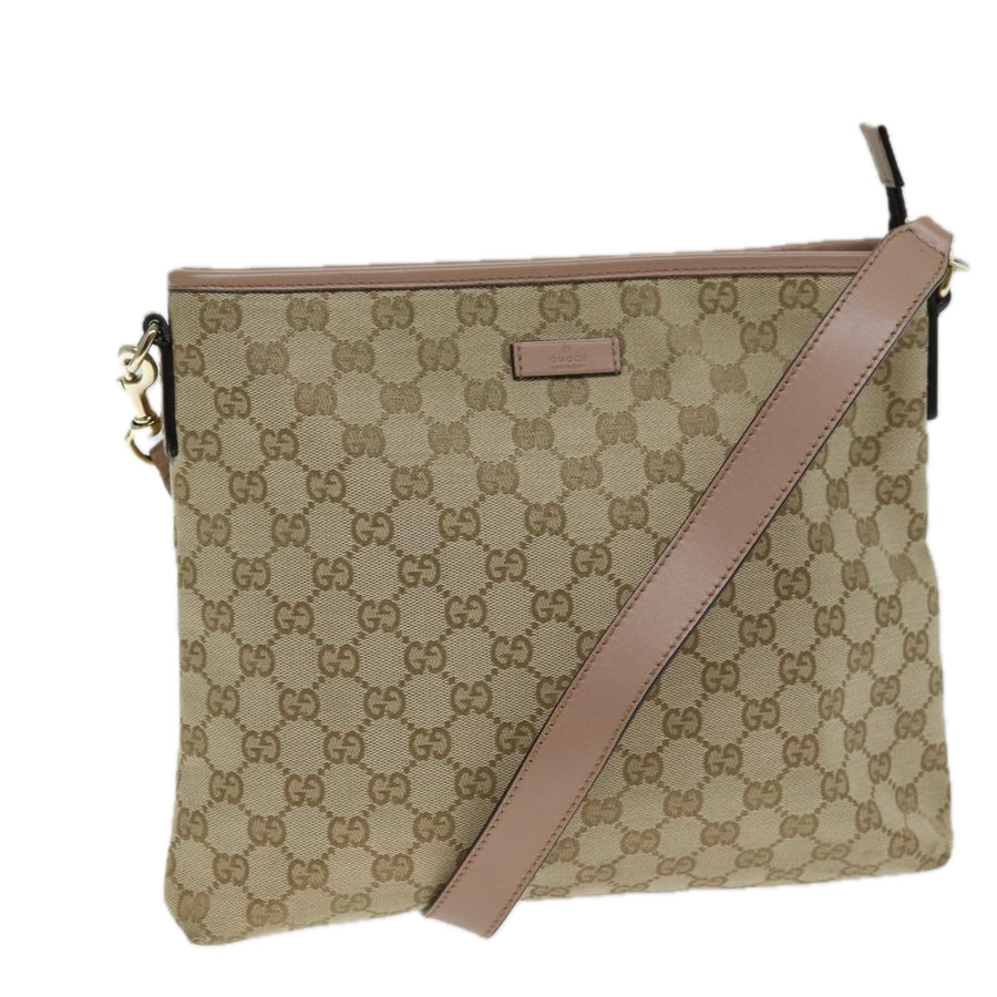 Gucci GG Supreme Messenger Bag BeigePink