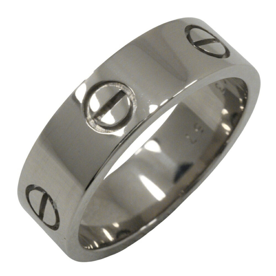 Cartier Love Screw Ring Platinum Band