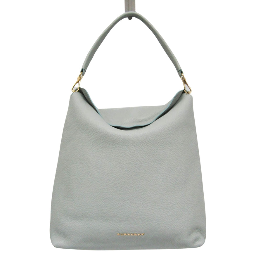 Burberry mall Leather houlder Bag Pebble Leather