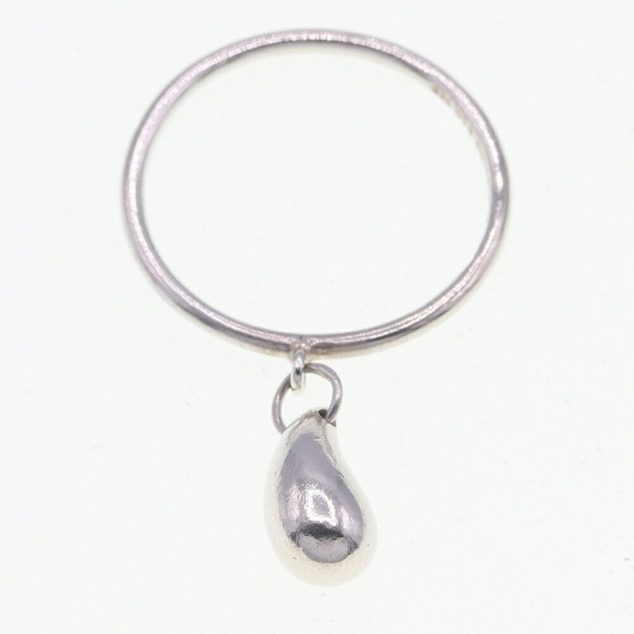 Tiffany & Co. Bean Ring Pendant Sterling Silver