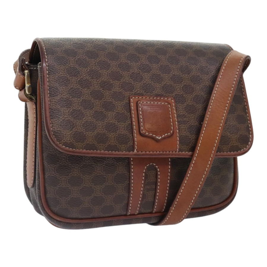 Celine Vintage Small Saddle Bag Macadam Style