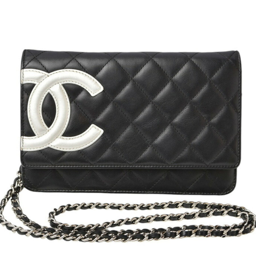 Chanel Classic Wallet on ChainBlack Quilted Lambskin