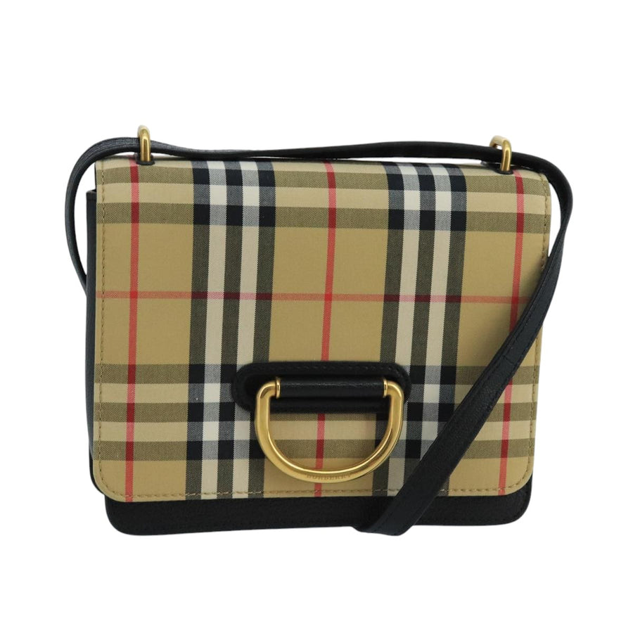 Burberry Mini TB Bag Crossbody Beige Check