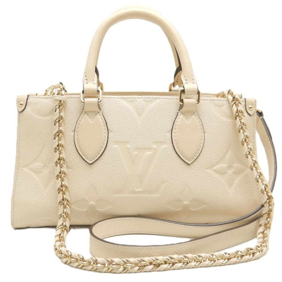 Louis Vuitton Mini Pochette Mtis handbag Cream leather