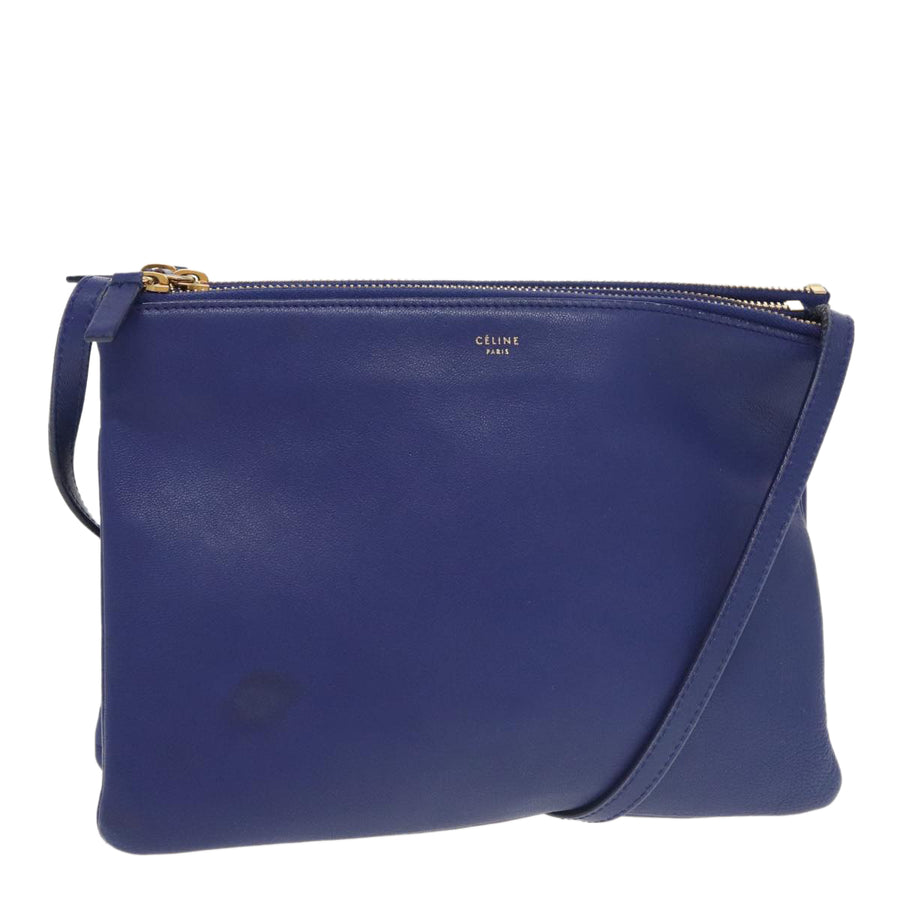 Celine Trio Crossbody Bag Leather Style