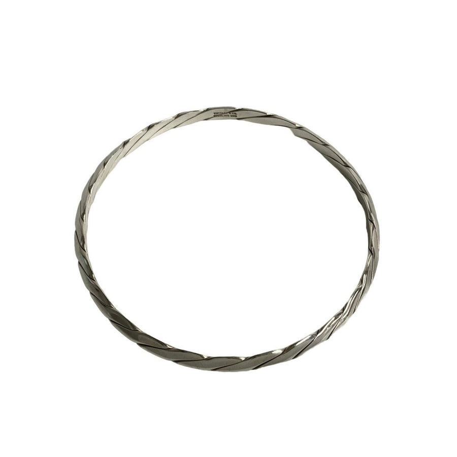 Tiffany & Co. Twisted Silver Bangle