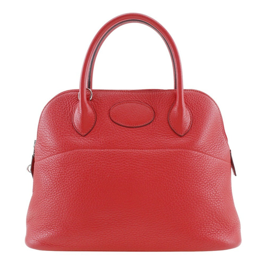 Hermes Mini Herbag Zip Red handbag