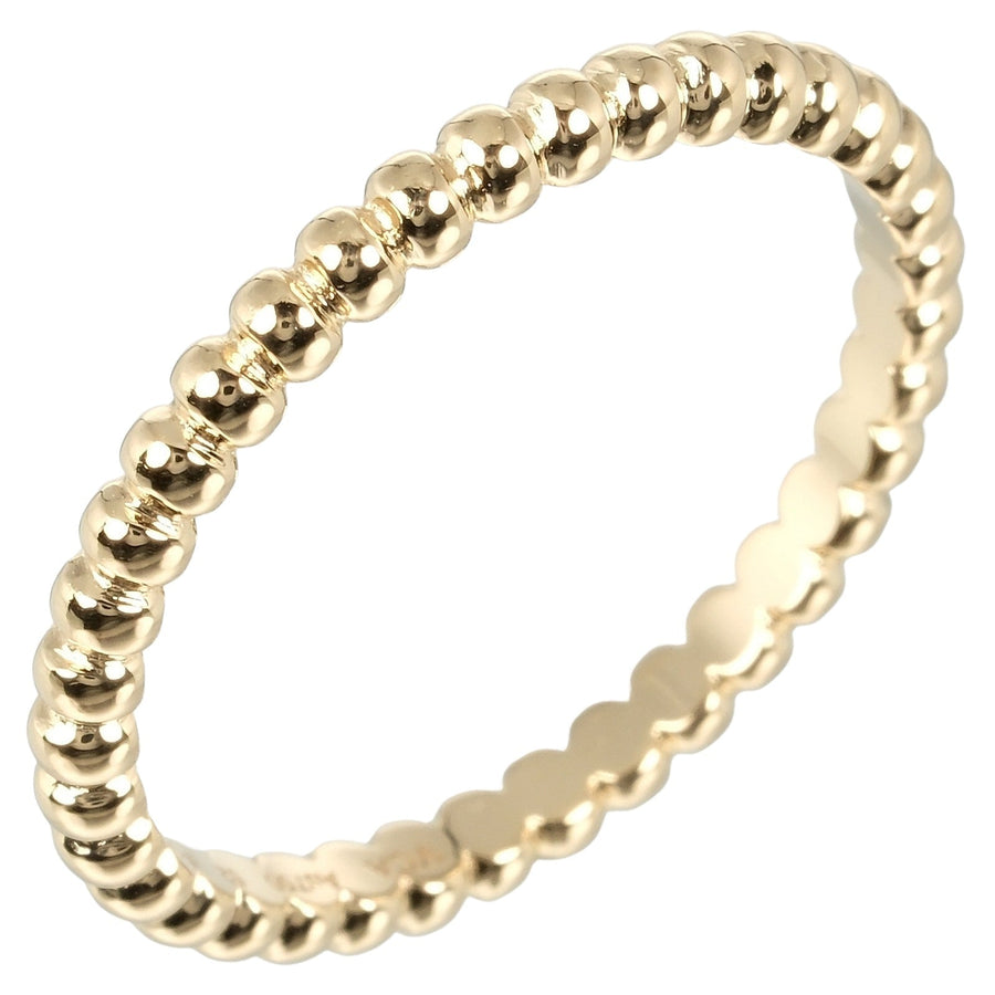 Van Cleef & Arpels Frivole Bead Ring Yellow Gold