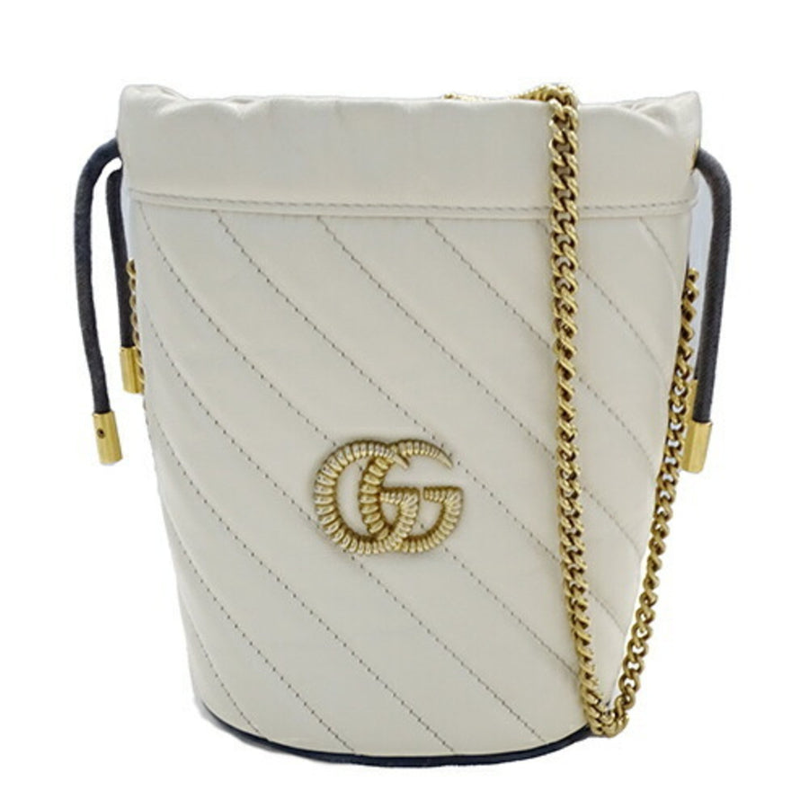 Gucci GG Marmont Quilted Leather Bucket Bag
