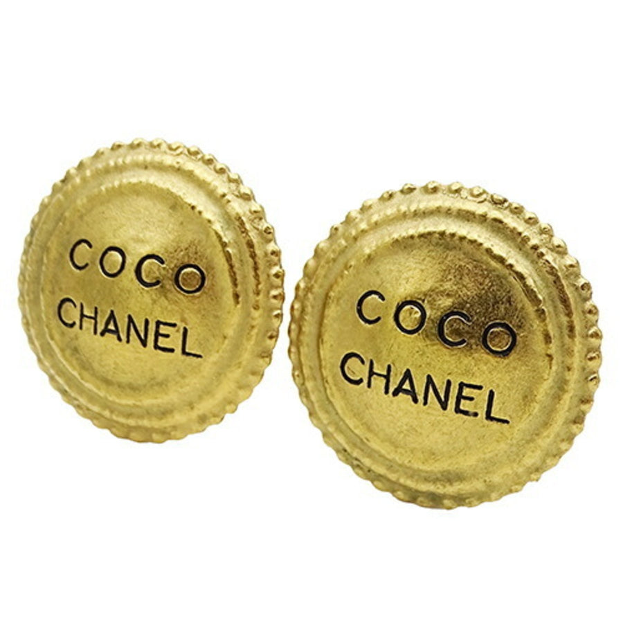 Chanel Coco Chanel Gold Earrings