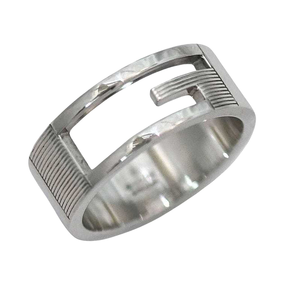 Gucci Interlocking G Ring Silver