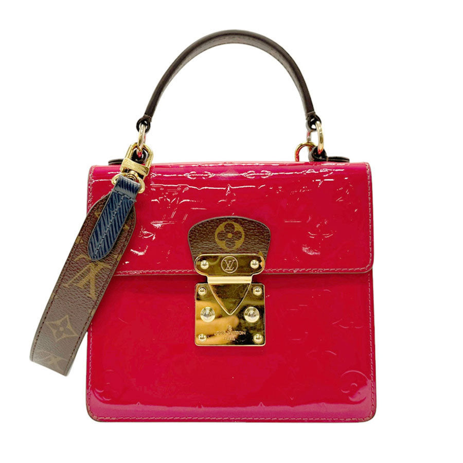 Louis Vuitton Lockme II BB Patent Leather Handbag