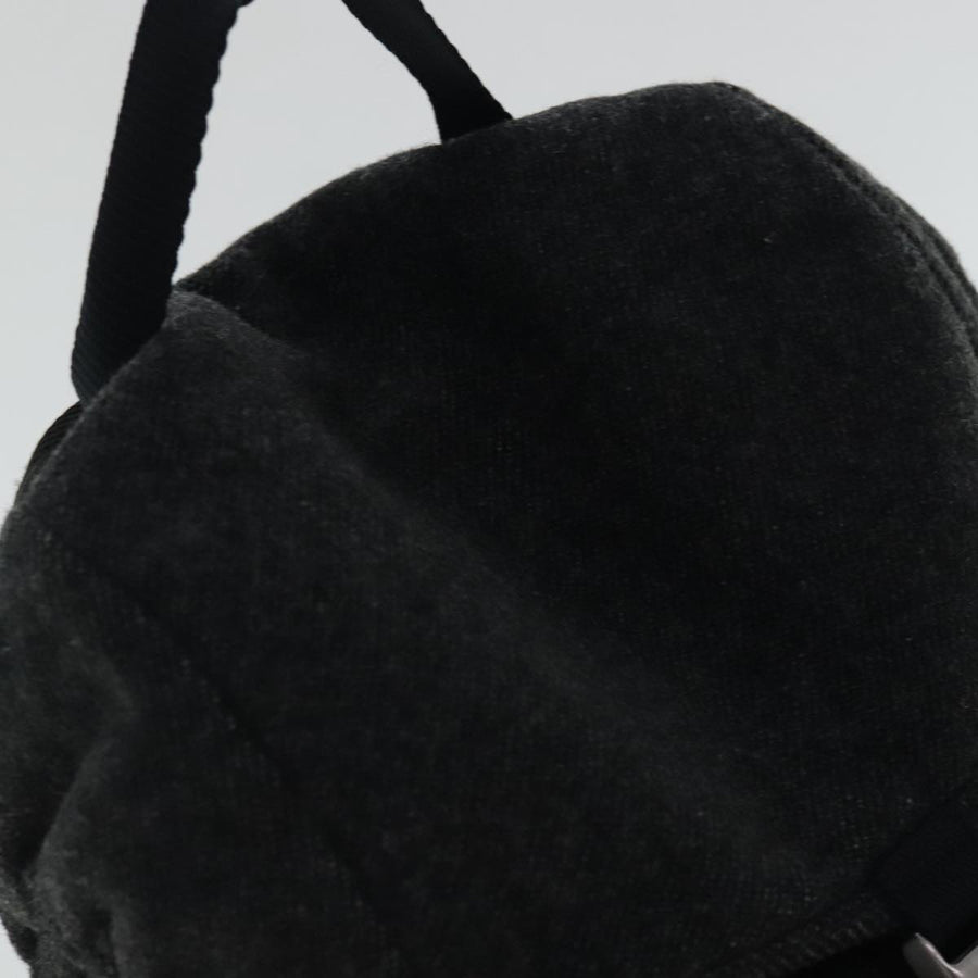 Prada Prada Tessuto Vela Backpack Black