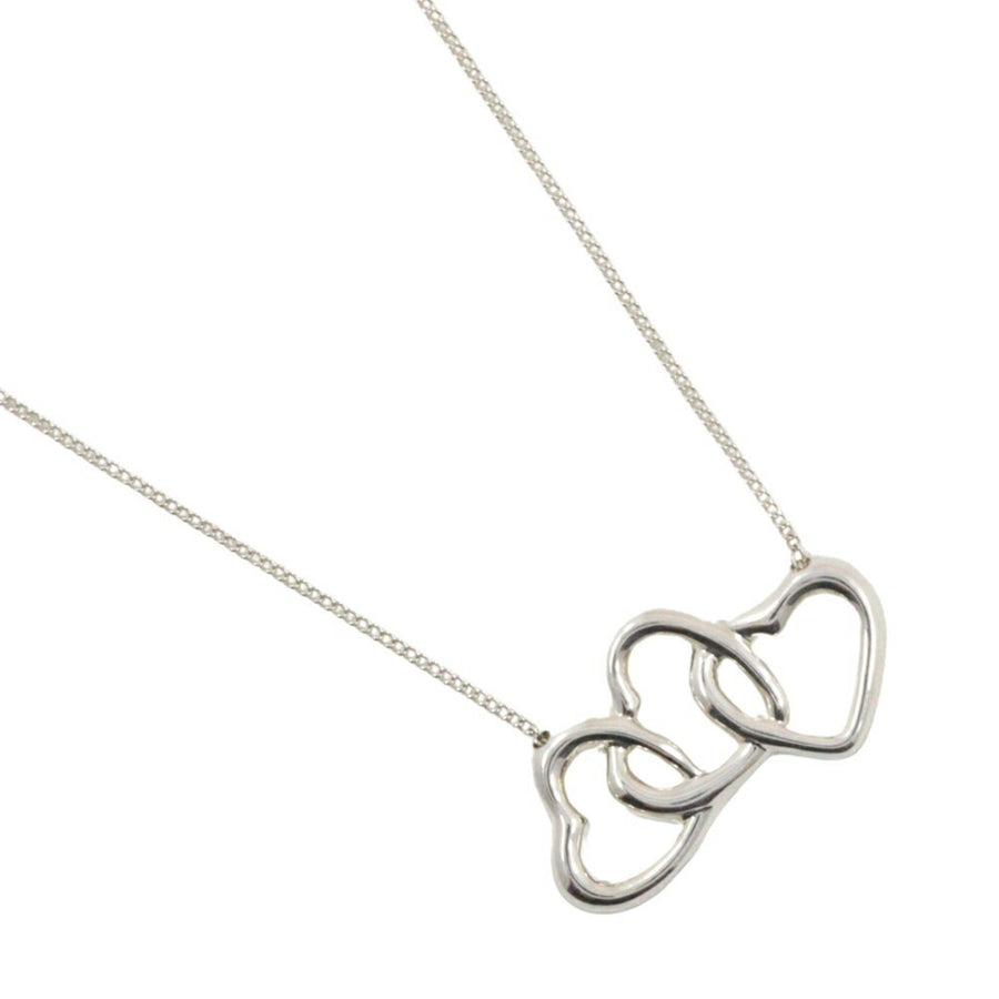 Tiffany & Co. Interlocking Hearts Pendant Necklace