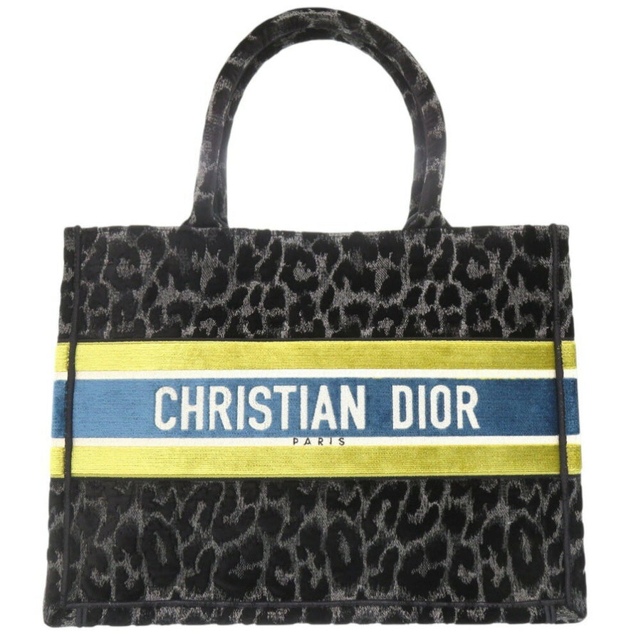 Dior Dior Book Tote Leopard Print