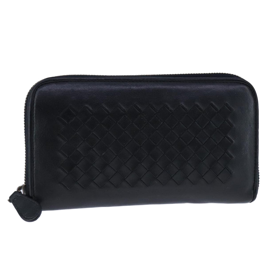 Bottega Veneta Intrecciato Zip Wallet Model Intrecciato