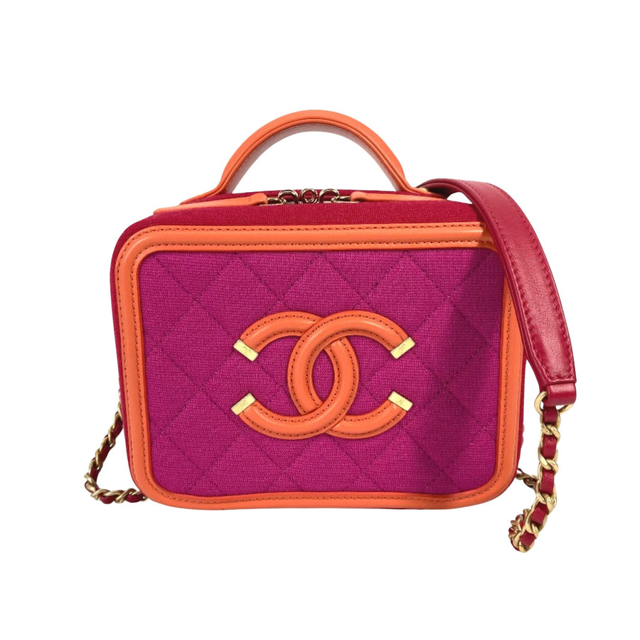 Chanel Vanity Case Quilted Mini Bag