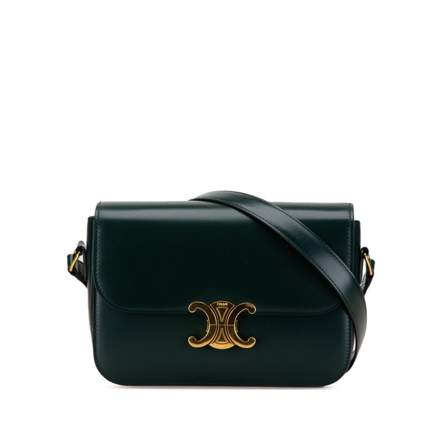 Celine Ava Leather Shoulder Bag