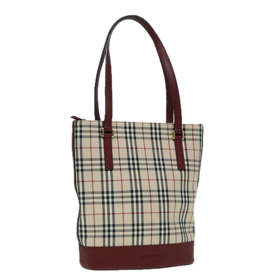 Burberry Check Pattern Tote Bag Modelnull