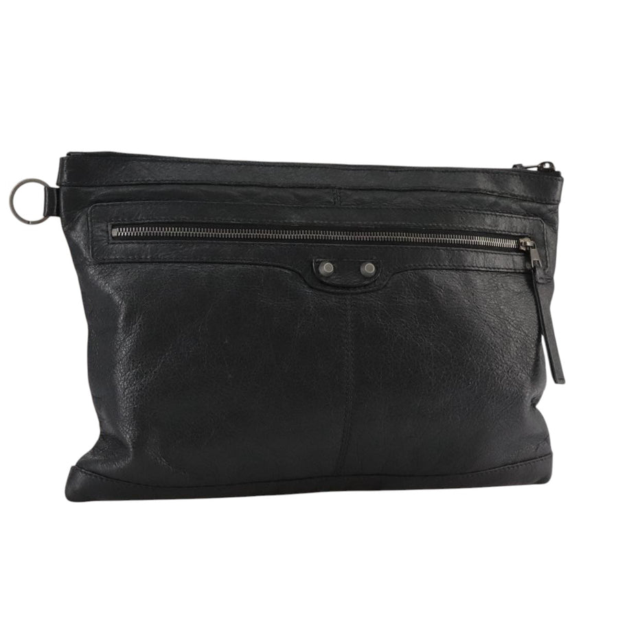 Balenciaga Classic City Leather Clutch