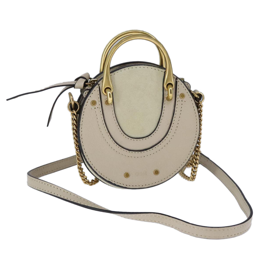 Chloe Mini Kiss Round Crossbody Bag