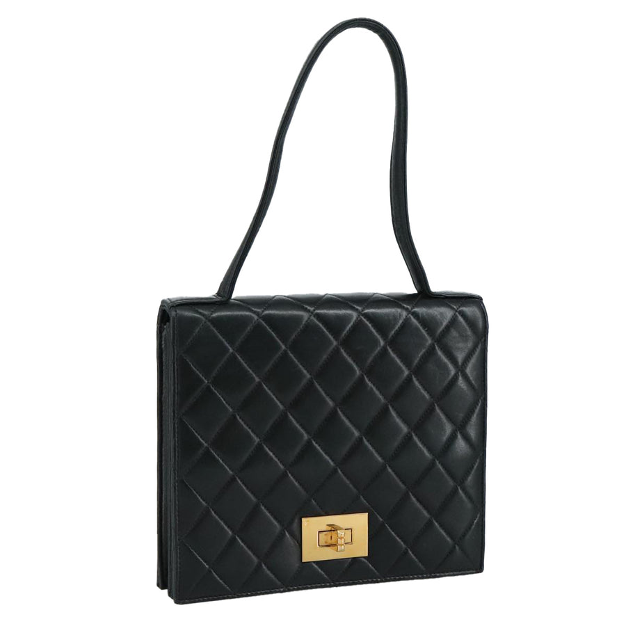 Chanel Vintage Quilted Leather Shoulder Bag