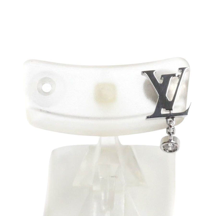 Louis Vuitton LV Initials Silver Earrings