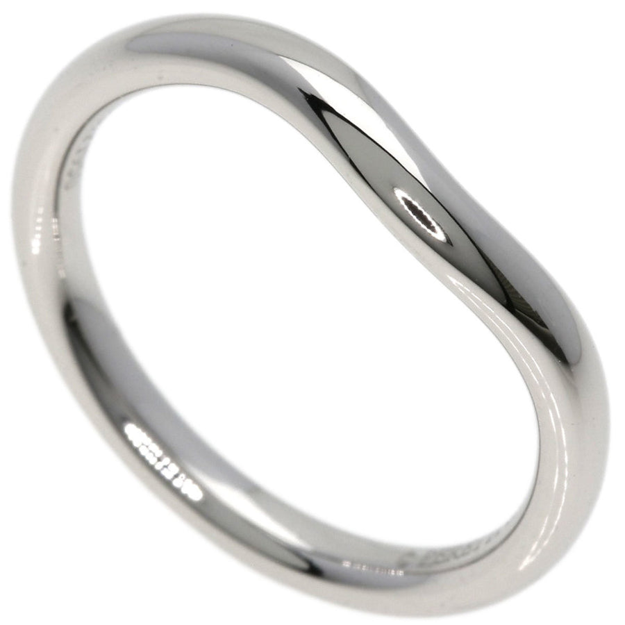 Tiffany & Co. Wave Band Platinum Ring