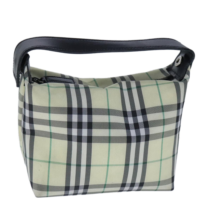 Burberry Beige Check Clutch Classic Canvas Style