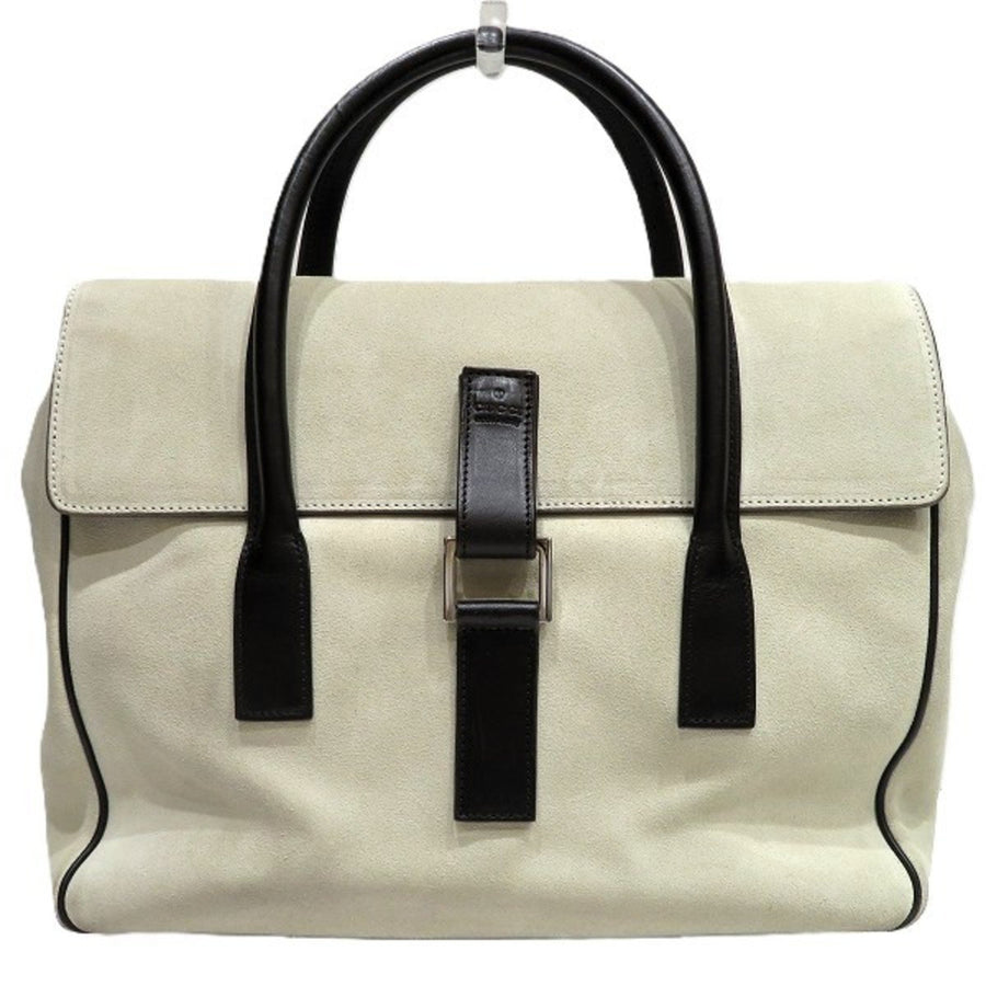 Gucci Suede Leather Tote Bag
