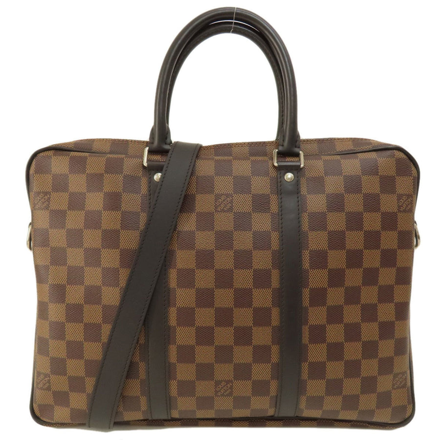 Louis Vuitton Damier Ebene Canvas District PM Briefcase