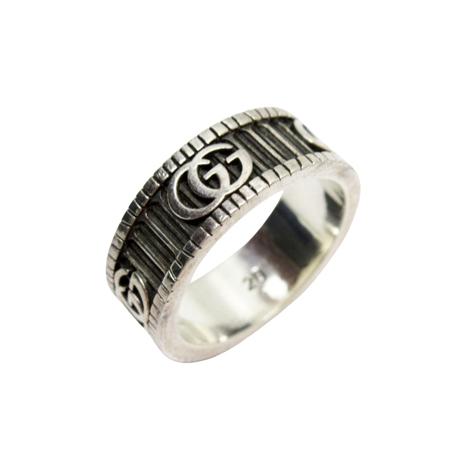 Gucci GG Logo Band Ring