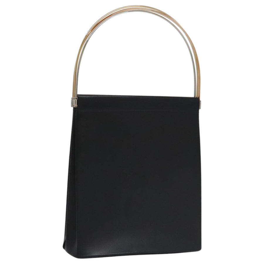 Cartier Marcello de Cartier Black Leather Top Handle