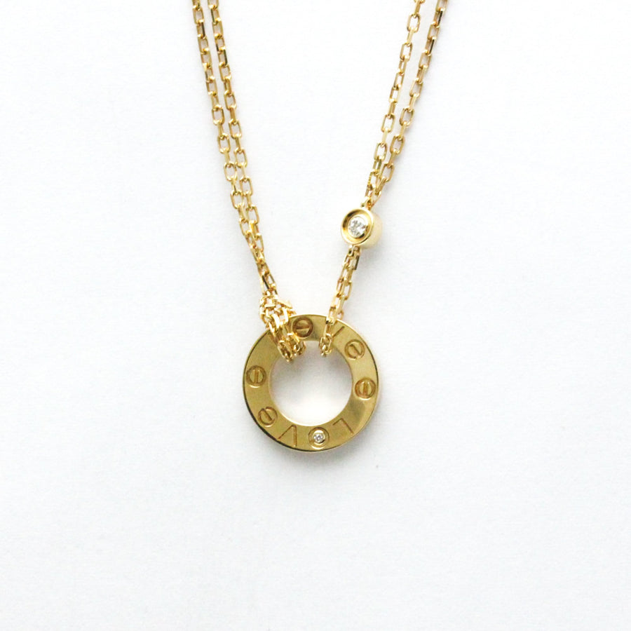 Cartier Love Necklace Double Chain