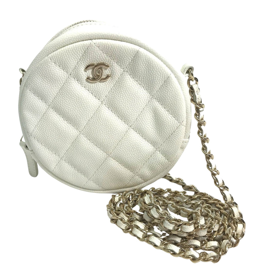 Chanel Round Chanel Bag A33814