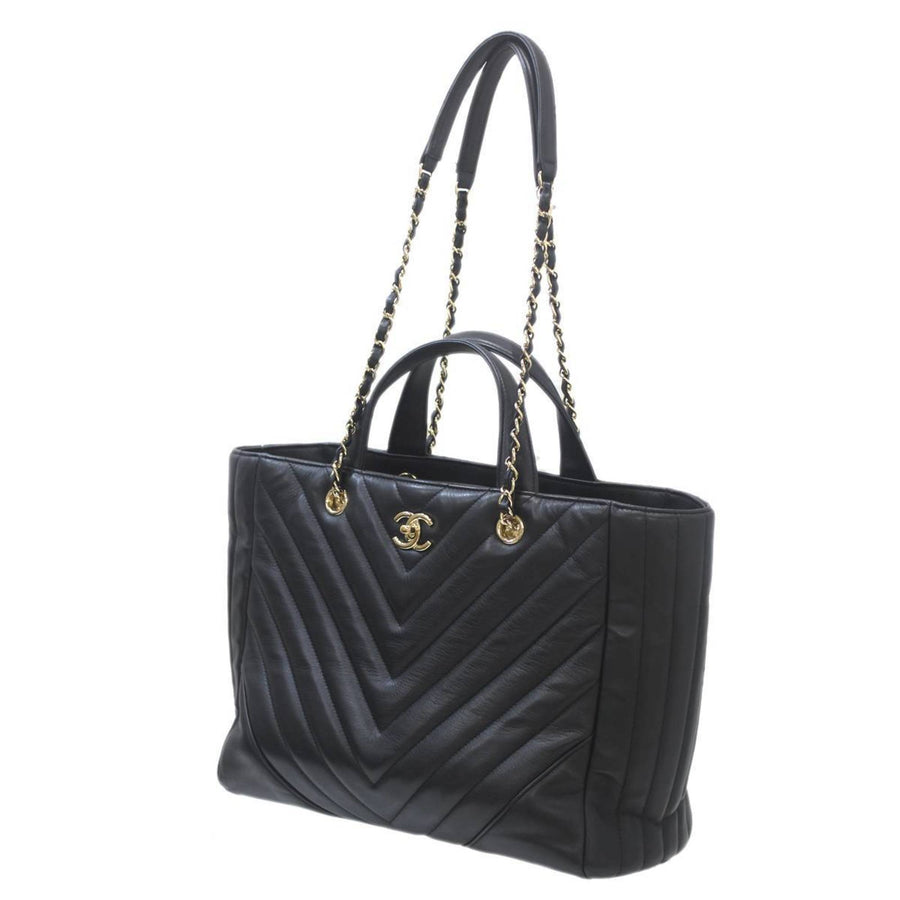 Chanel Chevron Quilted Tote A92991 Style