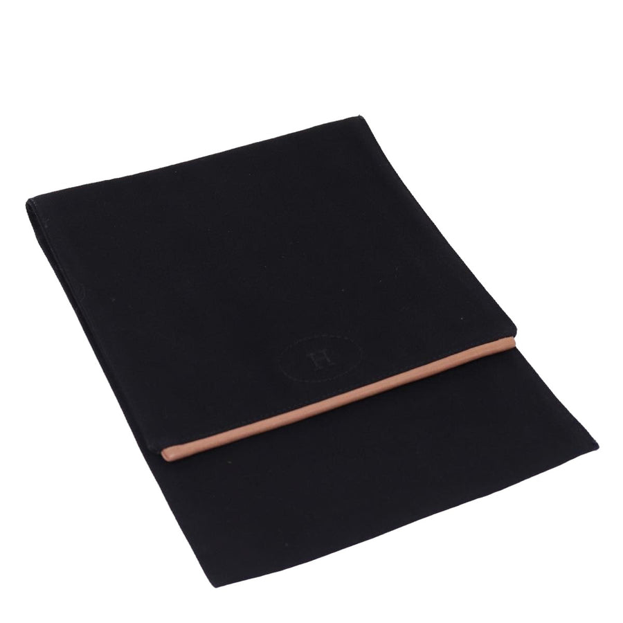 Hermes Protective Dust Bag Black Canvas