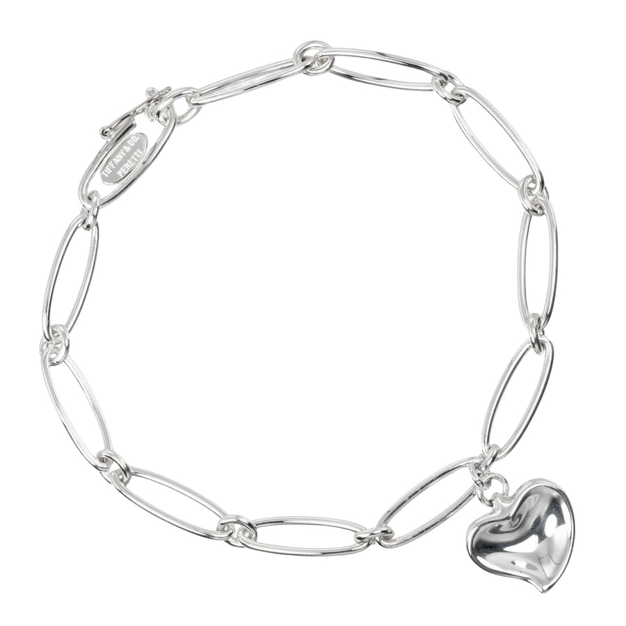 Tiffany & Co. Peretti Heart Charm Bracelet