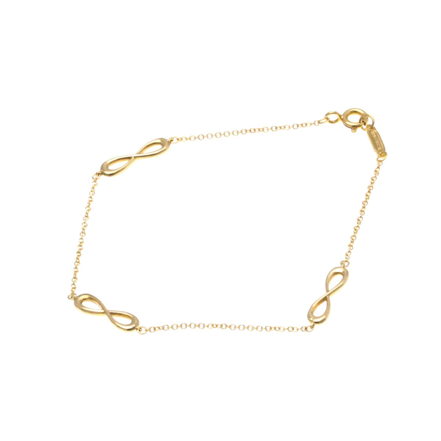 Tiffany & Co. Infinity Bracelet 18K Yellow Gold