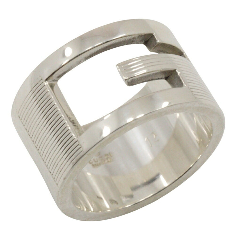 Gucci Interlocking G Ring Silver