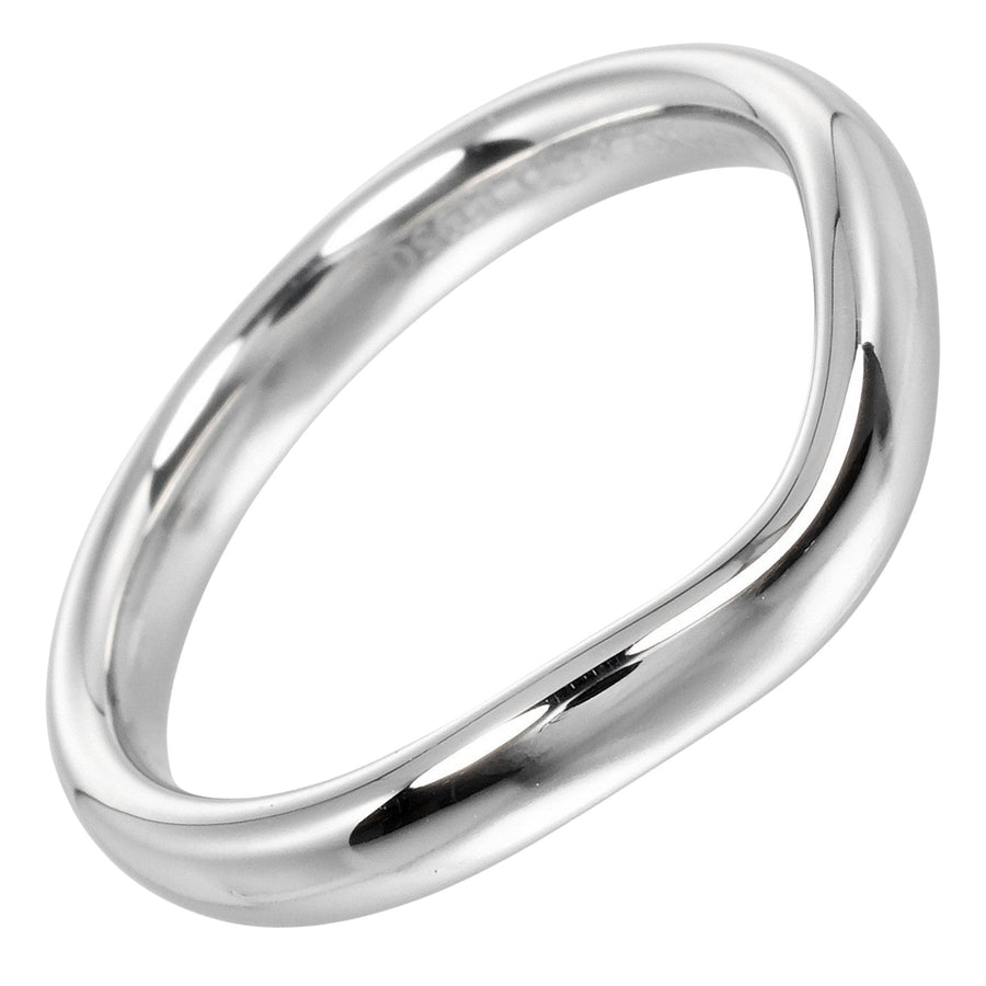 Tiffany & Co. Wave Band Ring Sterling Silver