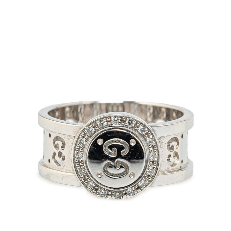 Gucci GG Running Ring Diamond Accent