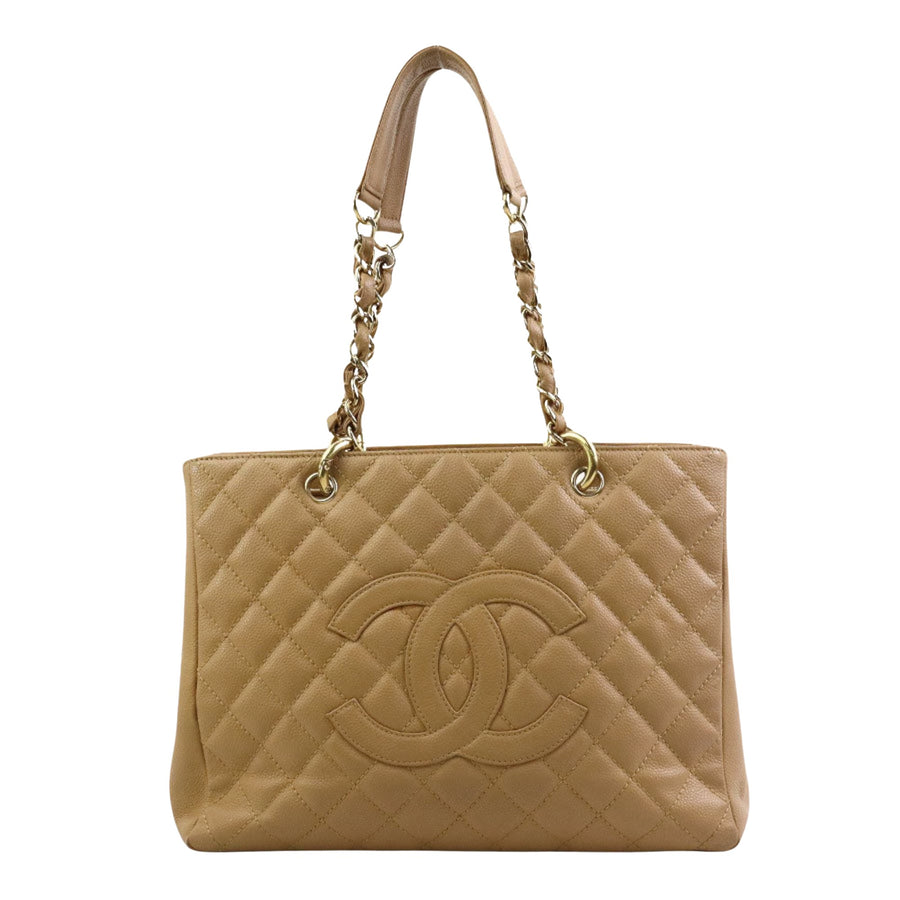 Chanel Classic Tote Beige Lambskin A50995