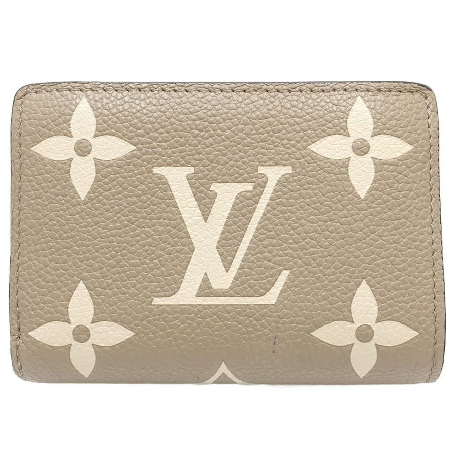 Louis Vuitton LV Pochette Compact Wallet Beige