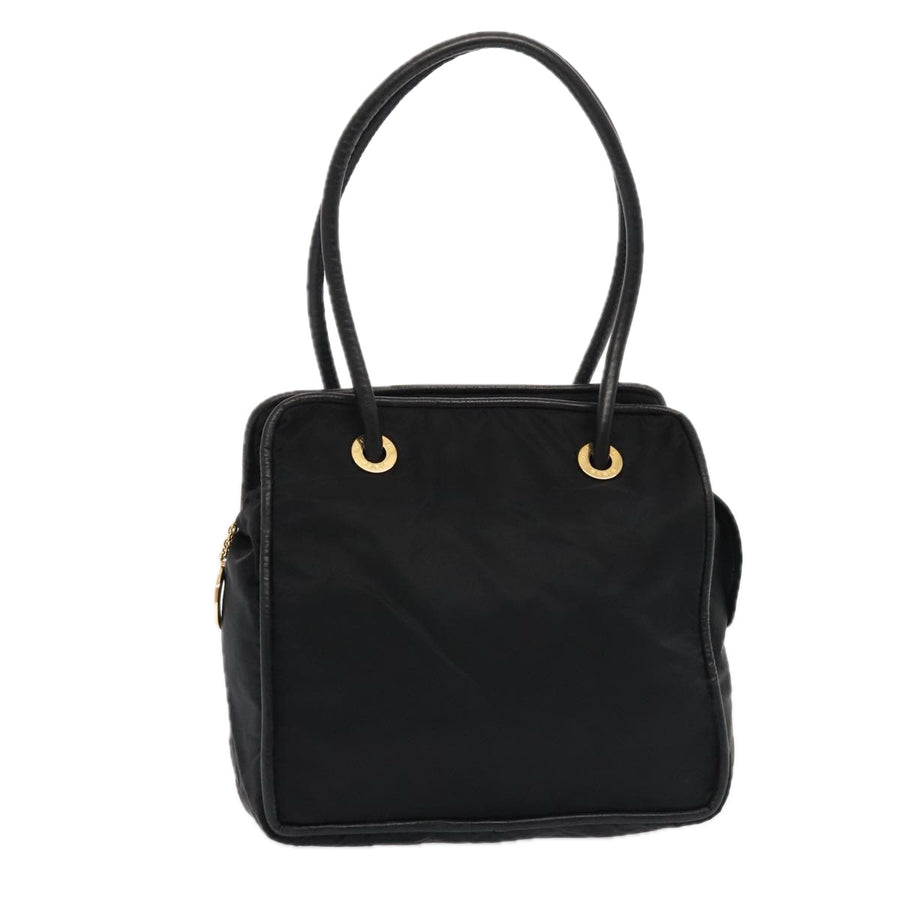 Celine Vintage Tote Nylon Shoulder Bag Classic Style