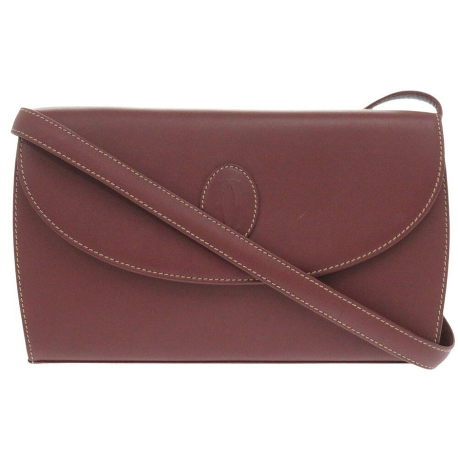 Cartier Cartier Leather Shoulder Bag