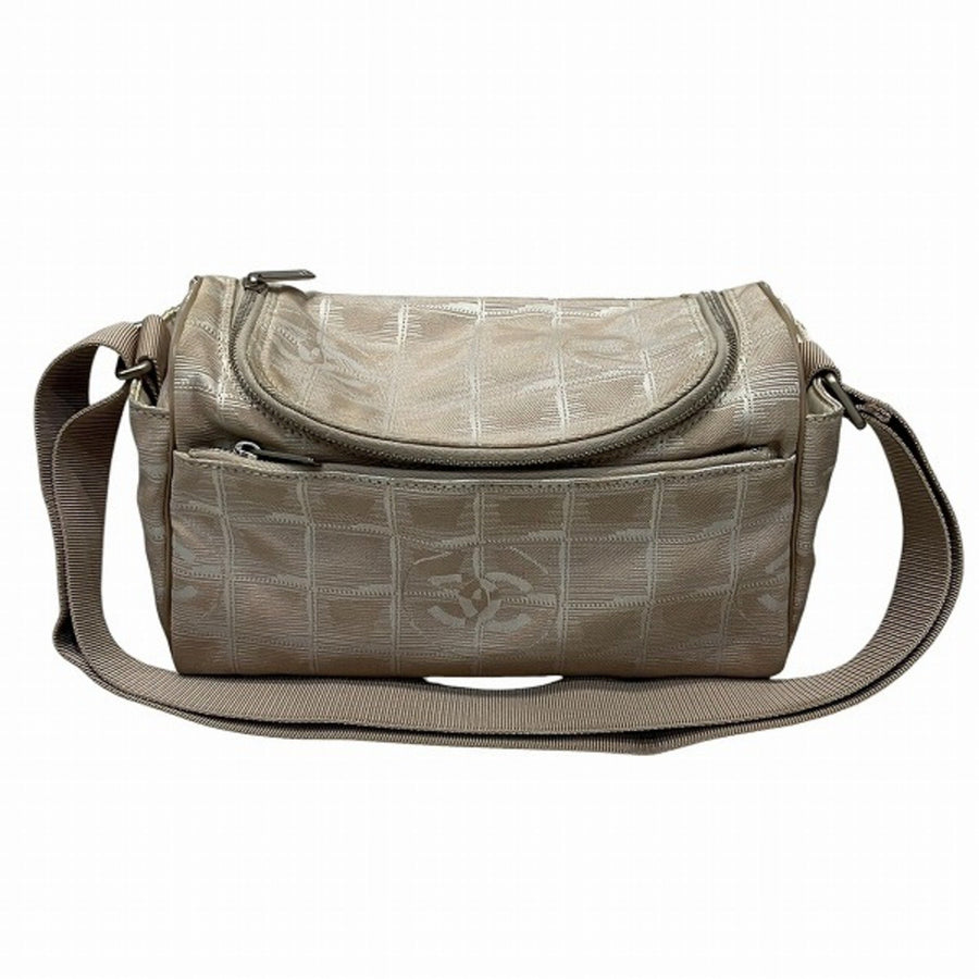 Chanel Classic Beige Quilted Shoulder Bag